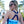 Women's Tidal Tracks Shirred Front Tankini Top