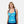 Women's Tidal Tracks Shirred Front Tankini Top