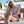Women's Crochet Wave Mesh Racerback Tankini Top