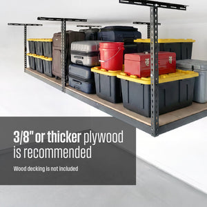 4' x 8' Overhead Garage Storage Rack Frame Kit