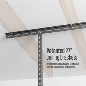 4' x 8' Overhead Garage Storage Rack Frame Kit