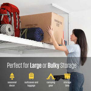 4' x 8' Overhead Garage Storage Rack