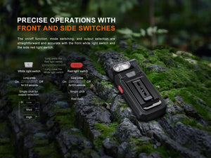 Fenix SW05R Multipurpose Clip-On Light with Red or UV Output - TRAPSKI