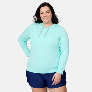 Women's Plus Size SunFree UPF Hoodie
