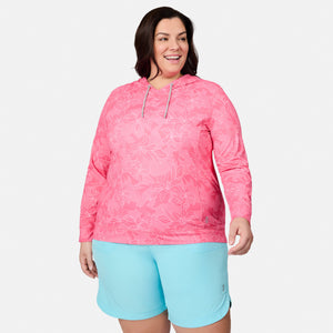 Women's Plus Size SunFree UPF Hoodie