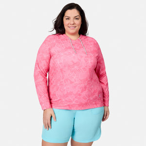 Women's Plus Size SunFree UPF Hoodie
