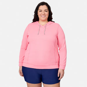 Women's Plus Size SunFree UPF Hoodie