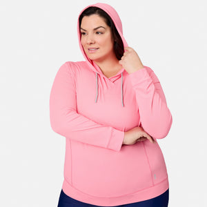 Women's Plus Size SunFree UPF Hoodie