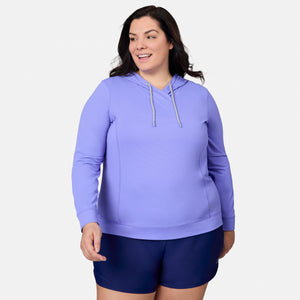 Women's Plus Size SunFree UPF Hoodie
