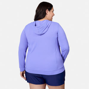 Women's Plus Size SunFree UPF Hoodie