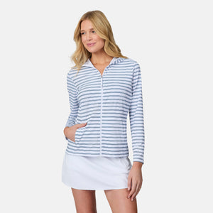Women's SunFree Full Zip UPF Sunshirt