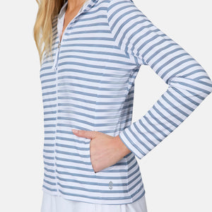 Women's SunFree Full Zip UPF Sunshirt