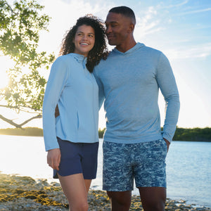 Men's Textured SunFree UPF Hoodie