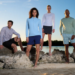 Women's SunFree Full Zip UPF Sunshirt