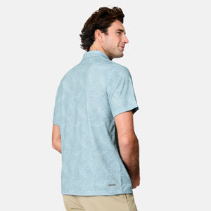 Men's SunFree UPF Printed Polo Shirt