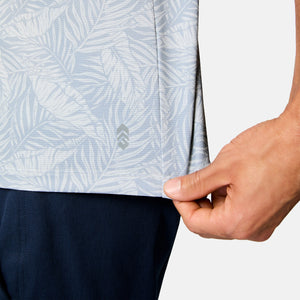 Men's SunFree UPF Printed Polo Shirt