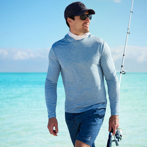 Men's Textured SunFree UPF Hoodie