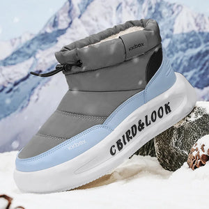 Mens Winter Velvet Ankle Boots – Warm Stylish Winter Shoes