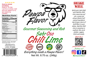 Pawpa Flavor SabrOso Chili Lime