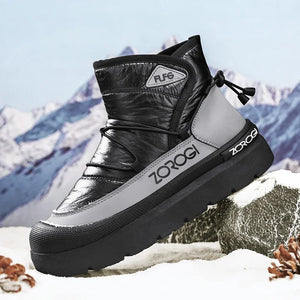 Mens Winter Ankle Boots – Warm Durable Outdoor Shoes