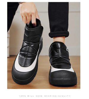Mens Winter Ankle Boots – Warm Durable Outdoor Shoes