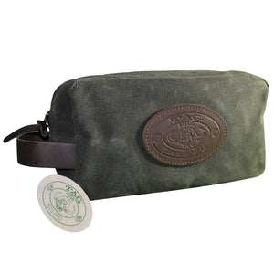 Toiletry Bag - Waxed Canvas