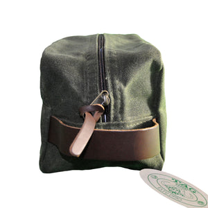 Toiletry Bag - Waxed Canvas
