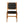Sava Indoor Outdoor Armless Dining Side Chair in Black Webbing