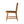 Sava Indoor Outdoor Armless Dining Side Chair in Black Webbing