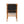 Sava Indoor Outdoor Armless Dining Side Chair in Black Webbing
