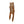 Sava Indoor-Outdoor Folding Chair in Brown Webbing