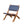 Sava Folding Outdoor Chair, Navy Blue