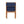 Sava Folding Outdoor Chair, Navy Blue