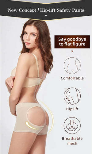 Women Butt Lifter Shaper Panties Shorts Butt Lift Underwear Briefs Body Shaper Sexy Ass Push Up Panty Buttock Open Hip Booty