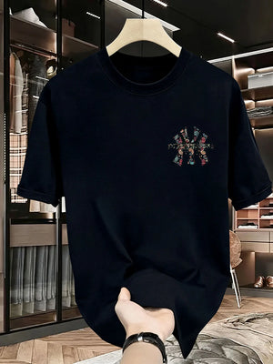 Men's summer printed T-shirt - High-quality, casual, versatile and trendy loose-fitting T-shirt