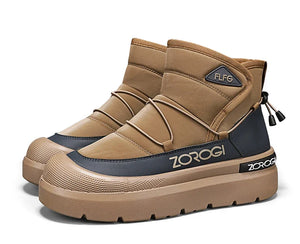 Mens Winter Ankle Boots – Warm Durable Outdoor Shoes