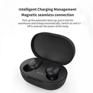 Original A6S TWS Bluetooth Headphone Wireless Earphone Stereo Headset Sport Earbuds With Microphone  Charging box For Smartphone