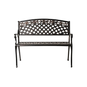 Scarlet Aluminum Patio Bench