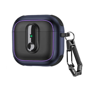 2025 Armor Lock Earphone Cover For AirPods 4 Pro2 3 2 1 Case TPU PC Shockproof Headphone Box For AirPods Pro 2 2nd 4th Cases
