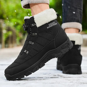 Mens Winter Snow Boots – Warm Durable Outdoor Shoes