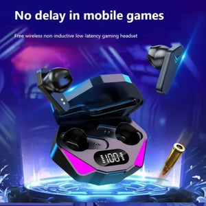 X15 TWS Wireless Earphone 5.3 bluetooth Headphone 65ms Low Latency Earbud Esport Gaming Headset Gamer with Mic For xiaomi iphone