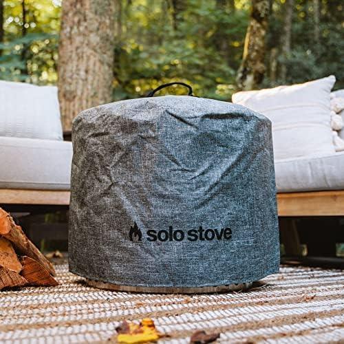Solo Stove Shelter Protective Fire Pit Cover for Round Fire Pits Waterproof Cover Great Fire Pit Accessories for Camping and Outdoors