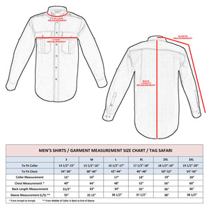 Vent Back Adventure Shirt for Men -S/Sleeve
