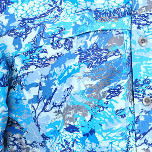 GameGuard Blue Digital Explorer Shirt | Long Sleeve