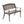 Simone Cast Aluminum Bench