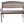 Simone Cast Aluminum Bench