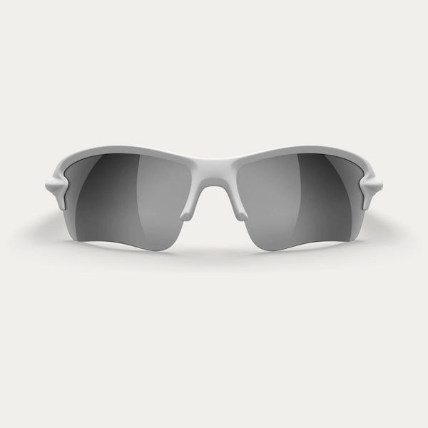 White Sling Blade Prescription Polycarbonate Sunglasses