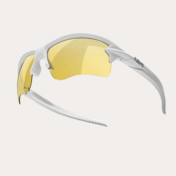 White Sling Blade Prescription Polycarbonate Sunglasses