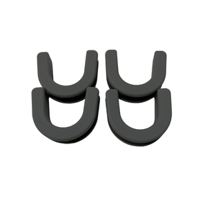 TRAPSKI Non-Skid Rubber Slot Inserts for Ski & Snowboard Racks – Gray 4-12 Packs - TRAPSKI