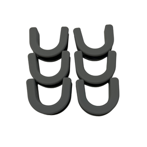 TRAPSKI Non-Skid Rubber Slot Inserts for Ski & Snowboard Racks – Gray 4-12 Packs - TRAPSKI